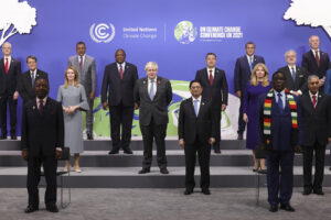 Các đại biểu tham dự COP26.