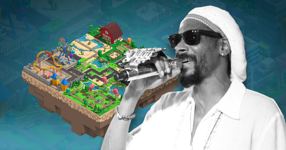 Snoop Dogg và mảnh đất ảo trong The Sandbox